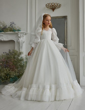 Elegant white lace for sale  Fulton