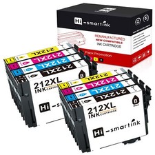 Usado, 8x Cartucho de Tinta de Alto Rendimento para Impressora Epson 212XL Workforce XP-4100 WF-2850 comprar usado  Enviando para Brazil