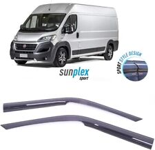 FIAT DUCATO 2006-2022 VENTO-SOL-CHUVA-DEFLETORES-VISOR CONJUNTO 2 PEÇAS comprar usado  Enviando para Brazil