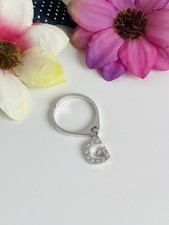 Anello argento lettera usato  Cantu