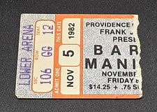 Barry manilow ticket for sale  West Warwick