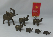 Brass elephant bundle for sale  STEVENAGE