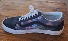 Tênis VANS Feminino Old Skool Moody Floral Camurça Top Baixo Deslumbrante Cinza/Branco comprar usado  Enviando para Brazil