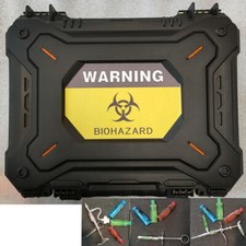 Resident Evil Virus Biohazard Model Props Mid Handheld Case Seringa Garrafa de Vírus comprar usado  Enviando para Brazil