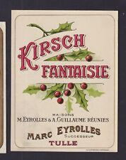Ancienne étiquette alcool d'occasion  France