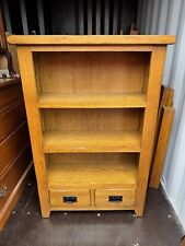 Oak bookcase drawers for sale  CARDIFF