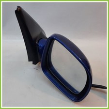 Specchietto retrovisore blu usato  Cona