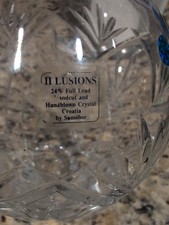 Illusions crystal vase for sale  Brooklyn