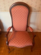 Fauteuil voltaire capitonné d'occasion  Le Châtelet-en-Brie