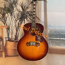 Usado, Guitarra acústica rara SJ200 Sunburst topo abeto sólido SEM EQUALIZADOR frete grátis comprar usado  Enviando para Brazil