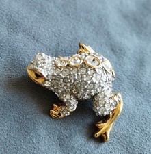 Broche grenouille swarovski d'occasion  Vincennes