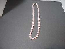 Pink faux pearl for sale  Mineola