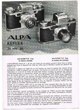 Documents alpa reflex d'occasion  Saint-Sever