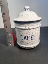 french enamelware canisters for sale  East Moline