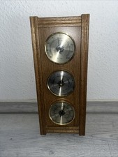 Vintage wetterstation holz gebraucht kaufen  Deutschland