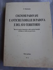 Cognomi padovani simionato usato  Villorba