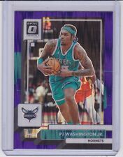 2022-23 Donruss Optic - PJ Washington Jr Purple Flash Prizm #172 Hornets, usado comprar usado  Enviando para Brazil