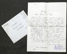 Lettera con autografo usato  Vimodrone