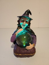 Globo de neve globo d'água bola de cristal bruxa iluminada Halloween  comprar usado  Enviando para Brazil