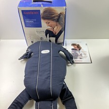 Usado, Porta-bebês BABY BJORN algodão preto original para bebê 8-25 libras comprar usado  Enviando para Brazil