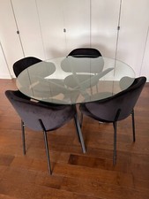 Glass round calligaris for sale  LONDON