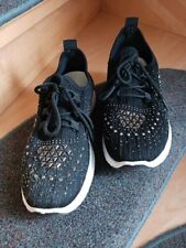 Sneaker damen schwarz gebraucht kaufen  Wittlich-Umland