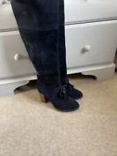 Navy suede knee for sale  CHORLEY