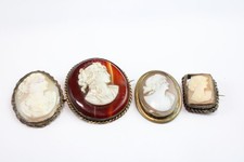 Antique cameo brooches for sale  LEEDS