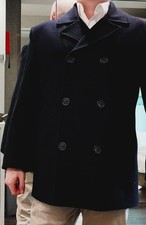 Double breasted navy for sale  LONDON