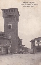 Cartolina lodi angelo usato  Trieste