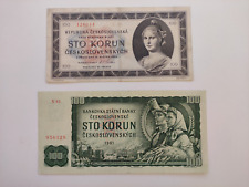 Banknoten tschechoslowakei 194 gebraucht kaufen  Berglen