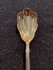 Colher de borda GORHAM Whiting Arabesque esterlina recortada/concha lavagem dourada 6 polegadas comprar usado  Enviando para Brazil