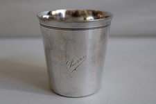 Timbale métal argenté d'occasion  Briare