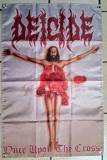 Pôster banner Deicide Once Upon The Cross 2x3 pés comprar usado  Enviando para Brazil