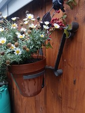 Garten wandhänger schmiedeeis gebraucht kaufen  Klosterlechfeld