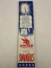 Vintage united fireworks for sale  Cincinnati