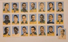 Usado, 22 x CARTÕES AQUARELA BRASIL 1958 INC. DIDI, ZAGALO, PEPE, MAZZOLA, ZITO, ETC. comprar usado Usado, 22 x CARTÕES AQUARELA BRASIL 1958 INC. DIDI, ZAGALO, PEPE, MAZZOLA, ZITO, ETC. comprar usado  Enviando para Brazil