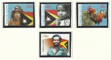 Timor-Leste 2005 - Nicolau Lobato, Criança, Velho, Conjunto de selos de Galo MNH comprar usado  Enviando para Brazil