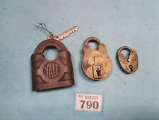 Vintage brass padlocks for sale  BRISTOL