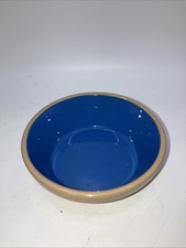 Ceramic bowl blue for sale  Livermore