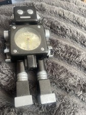 Metal clock robot for sale  STEVENAGE