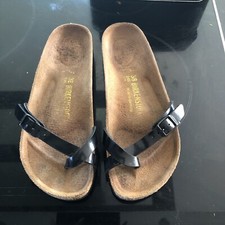 Birkenstock zehentrenner 38 gebraucht kaufen  Heide
