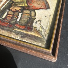 Altes bild hummelmotiv gebraucht kaufen  Bad Saulgau