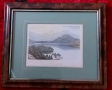 Framed vintage print for sale  BURNTWOOD