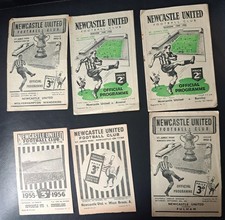 newcastle united programmes for sale  STROUD