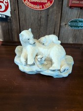 Estatueta 1992 Maruri USA Polar Expedition Collection família urso polar P-9224 comprar usado  Enviando para Brazil