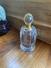 Glass perfume bottle for sale  LEICESTER
