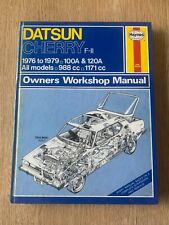 Datsun cherry haynes for sale  NOTTINGHAM