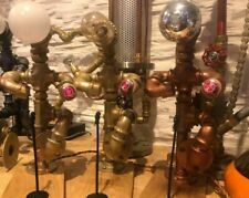 Lampe steampunk unique d'occasion  Paris III