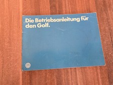 Betriebsanleitung handbuch gol gebraucht kaufen  Wolfsburg